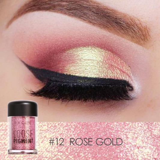 Loose Pigment Eyeshadow - Rose Gold