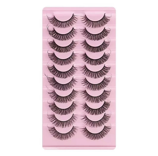 Volume Russians 11mm Strip Lashes - 10 pack