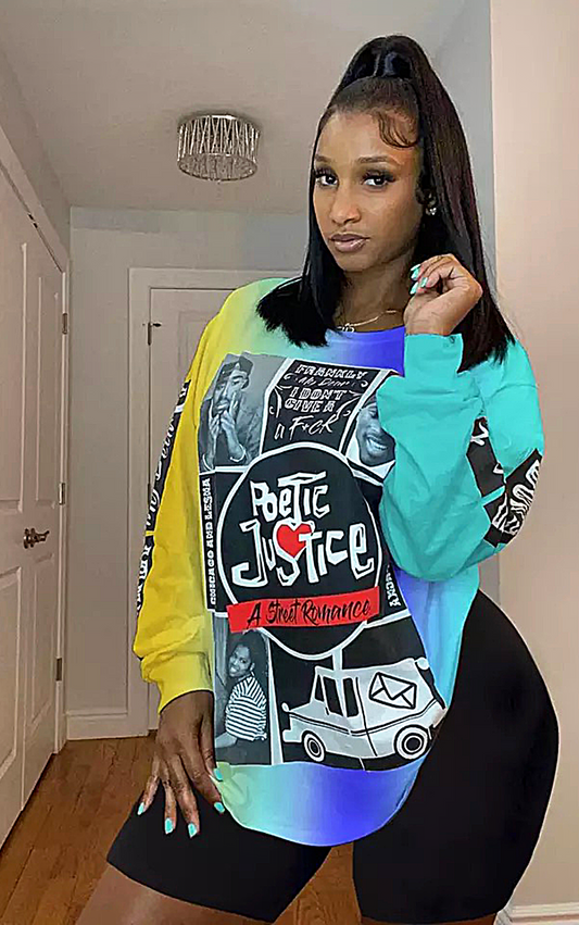 Poetic Justice Long Sleeve Jumper